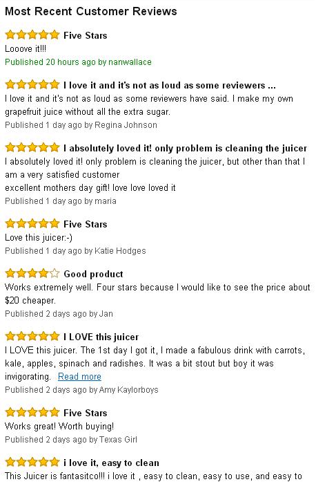 Breville JE98XL Juice Fountain Plus customer review